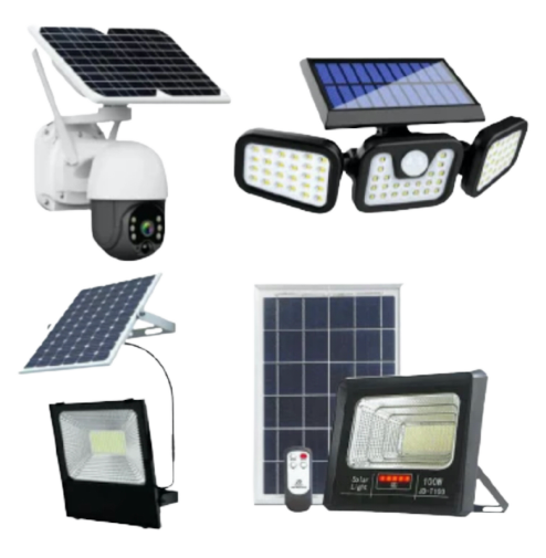 Solar lights & camera's