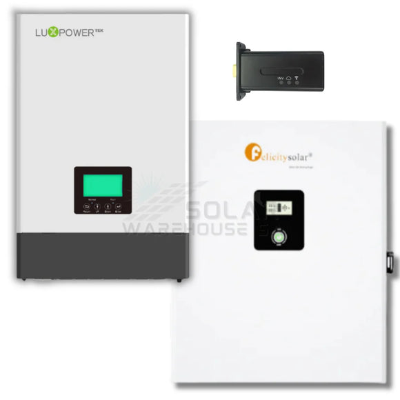 5KVA MPPT Luxpower Load Shedding Felicity 5KWh Combo Backup Power Kit