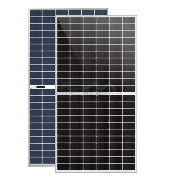 650w mono double glass bifacial solar panel fivestar